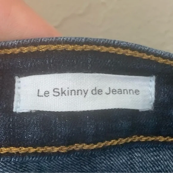 FRAME DENIM Le Skinny de Jeanne Wellington Jeans Mid-Rise Style# LSJ132 Size 28 - Picture 3 of 14
